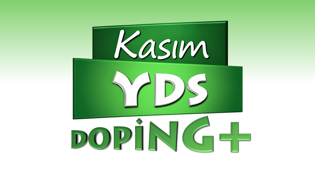 Kasım YDS Doping+ Online kursu (2026 Sonbahar YDS)